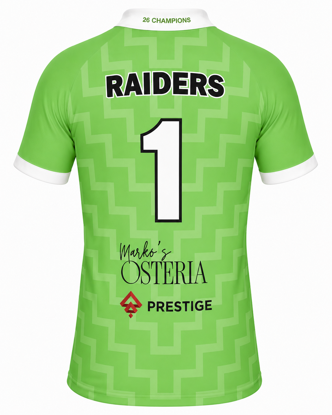 Matamata Raiders 2026 replica jersey